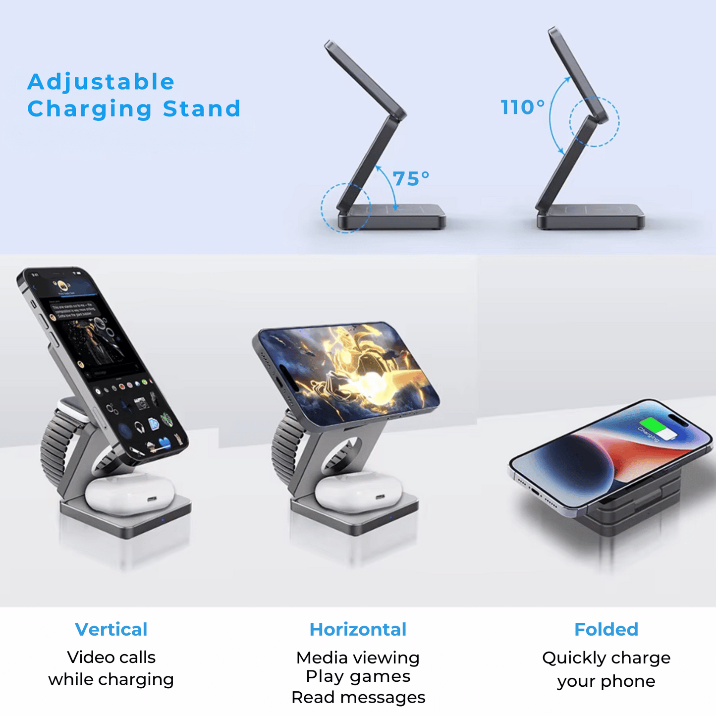 Apple MagSafe 3-in-1 Wireless Charging Station