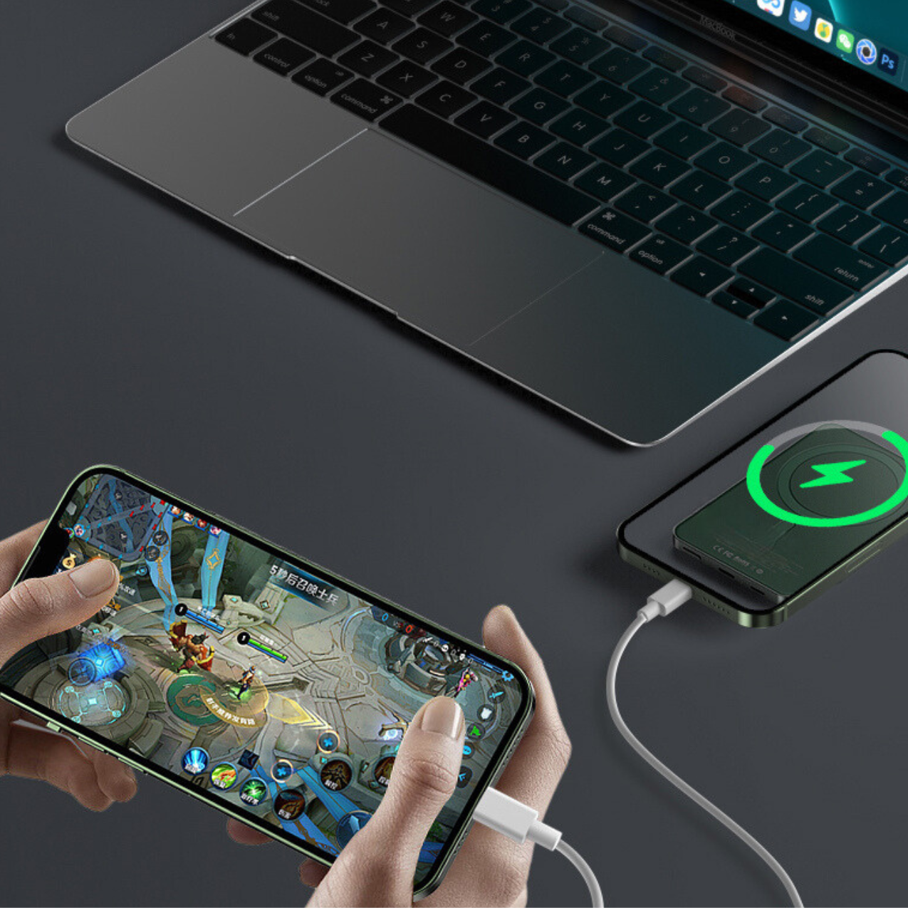 Compact Wireless PowerBank Pro