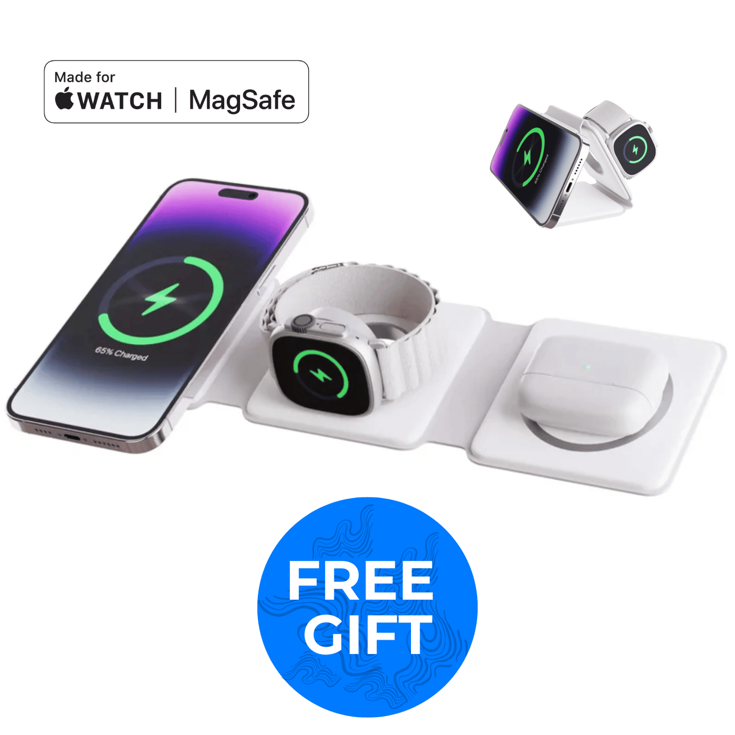 Apple MagSafe 3-in-1 Wireless Charger
