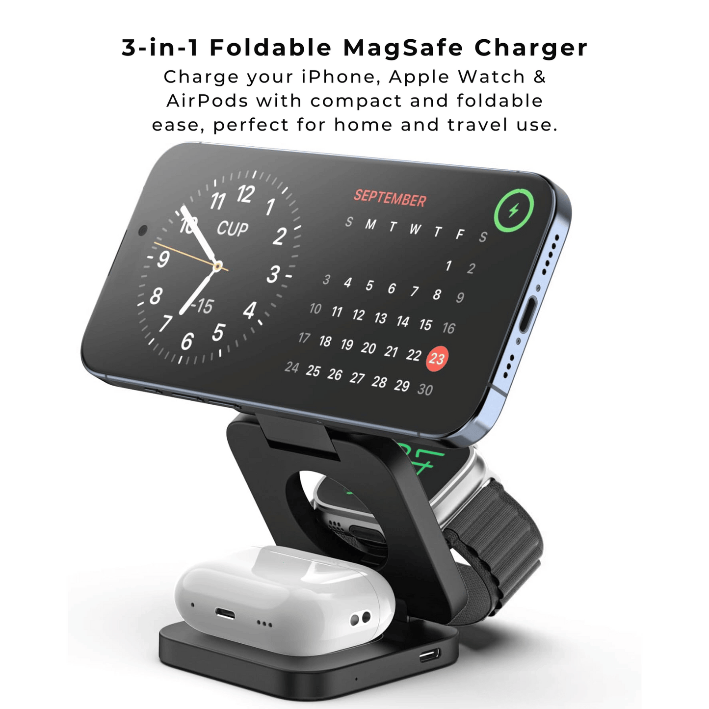 Apple MagSafe 3-in-1 Wireless Charging Station